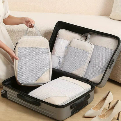 suspaudimo krepšiai drabužiams