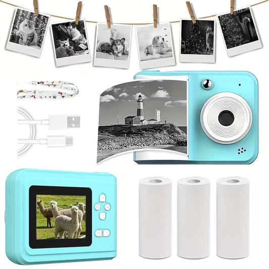 Vaikiškas momentinis fotoaparatas