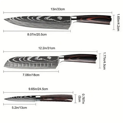  šefo peiliai virtuvei