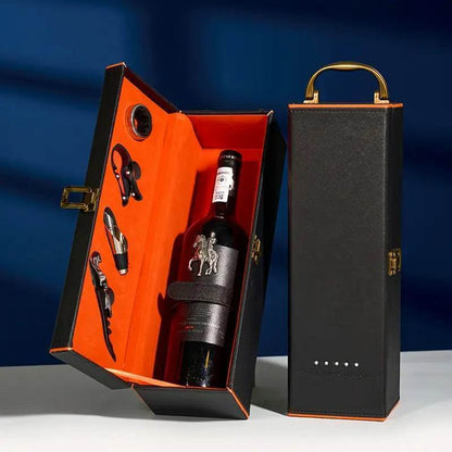 vyno butelio dėžutė